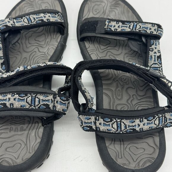 Teva Womens Sport Sandals Size 9 Black Aztec Slingback Outdoor Casual Comfort - Picture 6 of 16